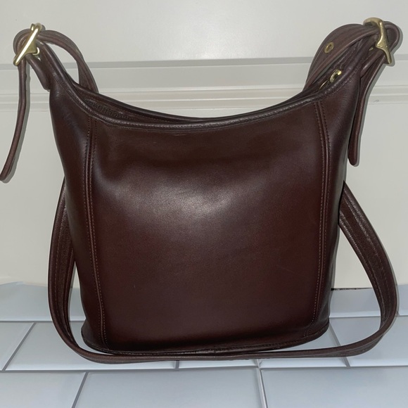 Coach Legacy Slim Duffle Vintage Mahogany Brown Bag *Missing hang tag* - Picture 2 of 8